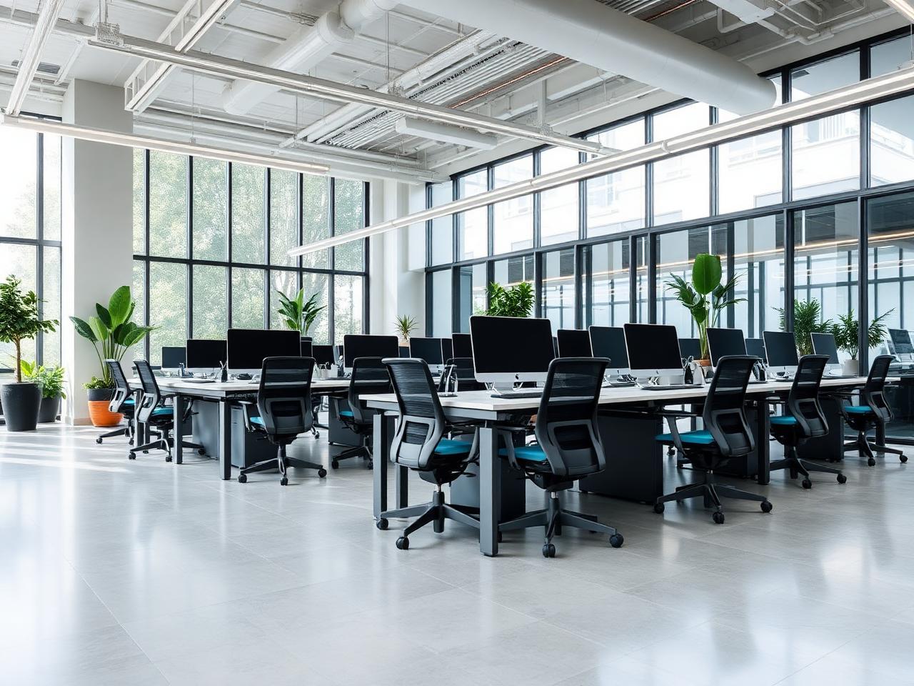 Aksarben office floor