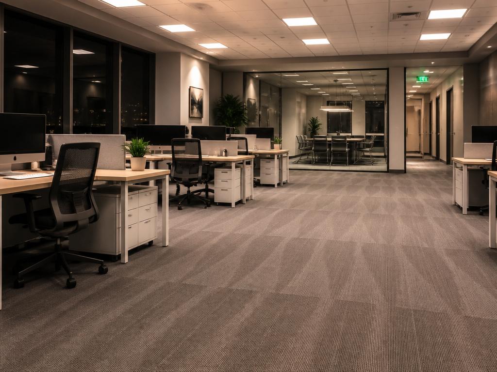 Aksarben office floor